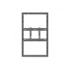 Multibrackets M Pro Series Enclosure 43 palcov Small čierna oceľ na šírku/na výšku