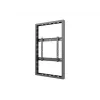 Multibrackets M Pro Series puzdro 50 palcov nástenné stredné čierna oceľ na šírku/na výšku