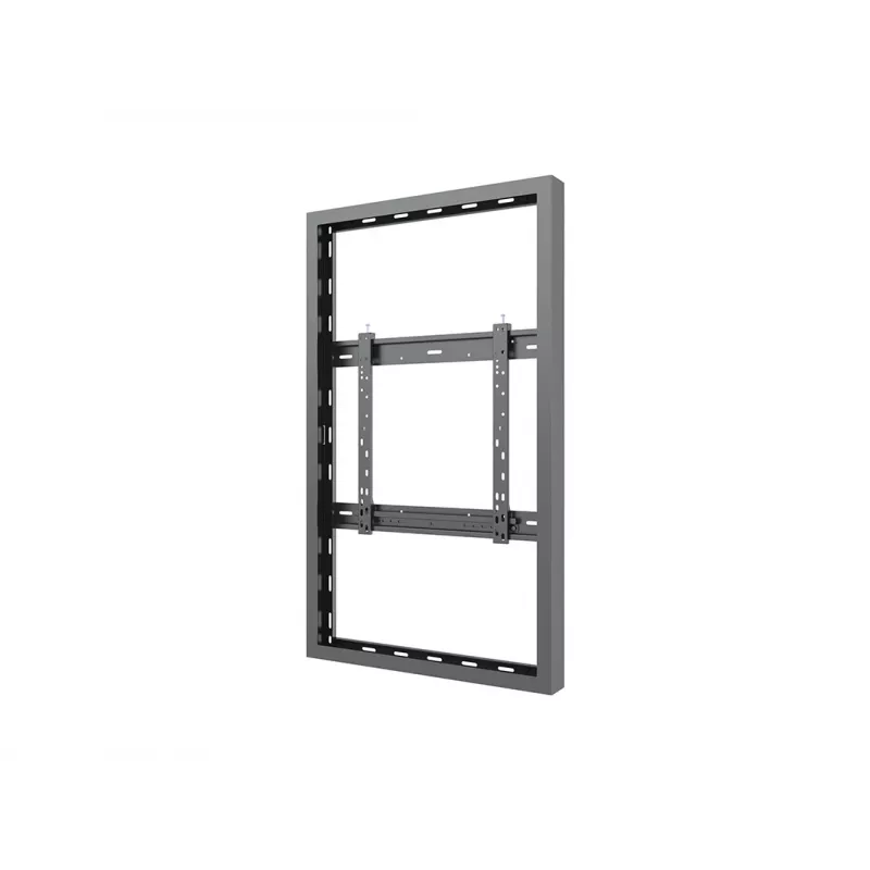 Multibrackets M Pro Series puzdro 50 palcov nástenné stredné čierna oceľ na šírku/na výšku