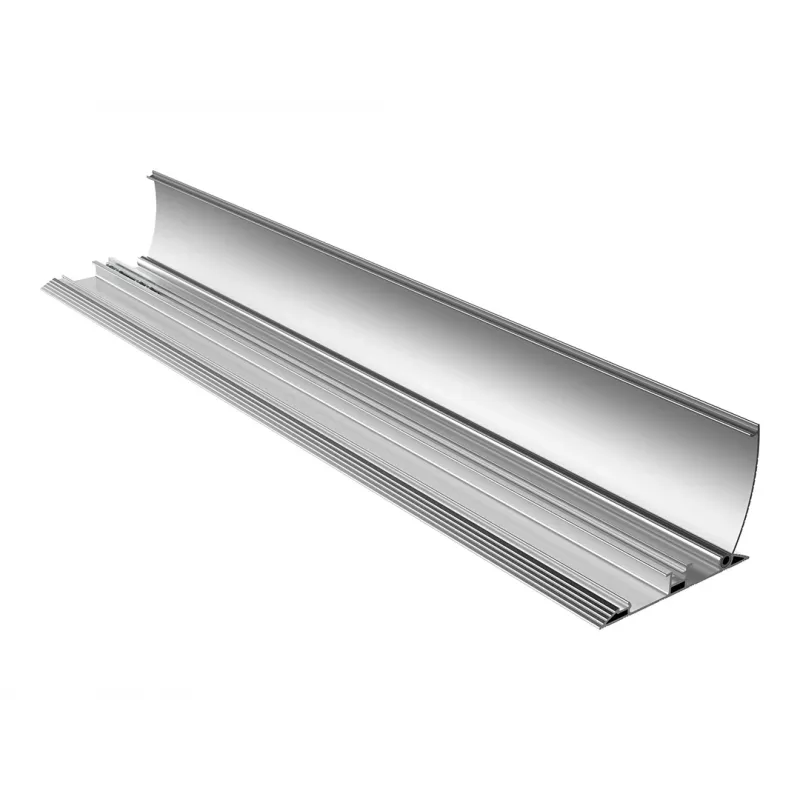 Multibrackets M káblový kryt podlahový hliník – 139 mm Š – 750 mm D