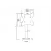 Multibrackets M VESA Bolt Down TV držiak Turn 200 MAX 30 kg 23-43 palcov