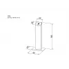 Multibrackets M Pro Series kiosk čierny 15-32