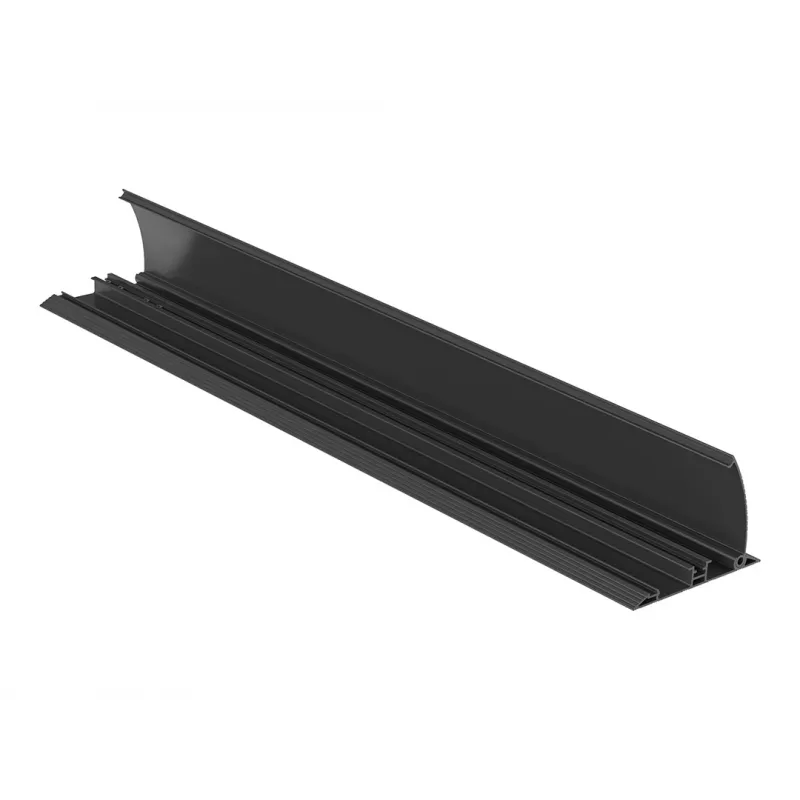 Multibrackets M kryt na káble podlaha čierny – 139 mm Š – 750 mm D