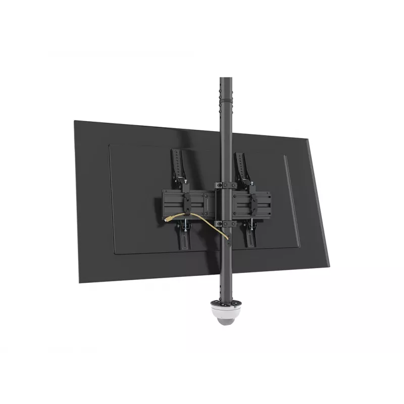 Držiak kamery MULTIBRACKETS M Pro Series – univerzálny držiak dome kamery, oceľ, čierny, 135×55×72 mm