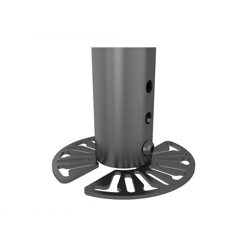 Držiak kamery MULTIBRACKETS M Pro Series – univerzálny držiak dome kamery, oceľ, čierny, 135×55×72 mm