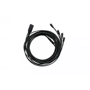Ochno O-PC-LS-1, tlačidlo, čierna, termoplastický elastomer (TPE), 1,5 m, USB Type-A, rovný
