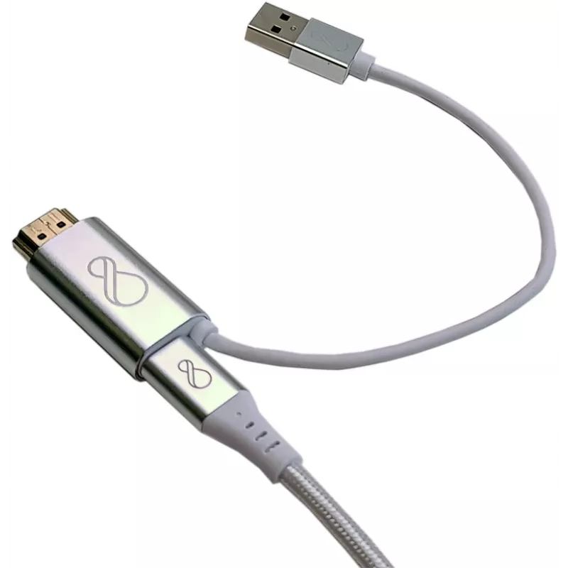 Ochno O-HDMI-TO-USBC-2 USB grafický adaptér 3840 x 2160 pixelov biely
