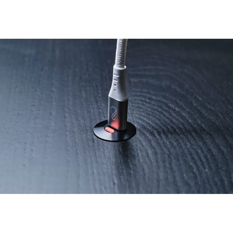 Kábel USB-C na USB-C Ochno O-USBG2-70-1 — USB 3.2 Gen 2, DP Alt Mode 1.4, konektor samec–samec, pletený, 0,7 m, biely