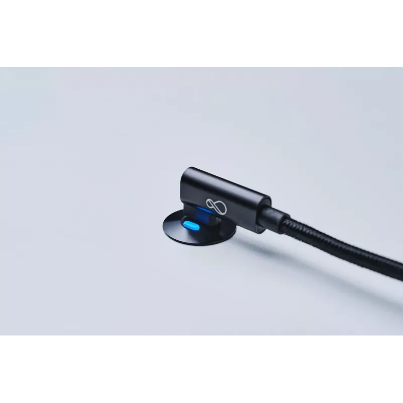 Kábel USB-C na USB-C Ochno O-USBG2-70-1 — USB 3.2 Gen 2, DP Alt Mode 1.4, konektor samec–samec, pletený, 0,7 m, biely