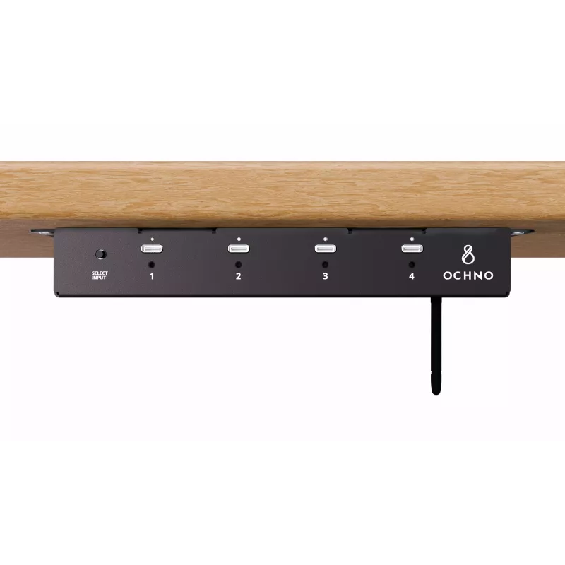 Videokonferenčný hub Ochno O-PC-4 4 vstupy x 2 výstupy 3840x2160 60Hz