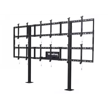 Peerless DS-S555-3X2 multimediálny vozík/stojan čierny multimediálny stojan