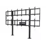Peerless DS-S555-3X2 multimediálny vozík/stojan čierny multimediálny stojan