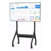 Peerless SR860-EUK držiak na označovací displej 190,5 cm (75 palcov) čierny