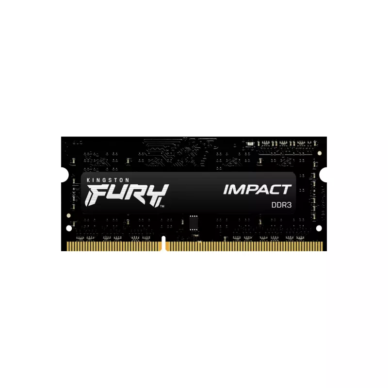 Kingston Technology FURY Impact pamäťový modul 4 GB 1 x 4 GB DDR3L 204-Pin SO-DIMM
