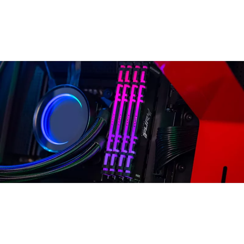 Kingston Technology FURY 64GB 3600MT/s DDR4 CL18 DIMM (sada 2) Renegade RGB
