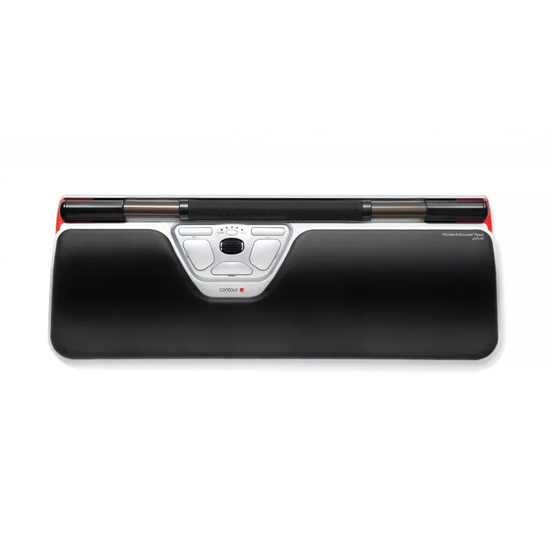 Contour Design RollerMouse Red Plus + Balance káblová, Full-Size (100 %), káblová, USB, QWERTY, čierna, myš v balení