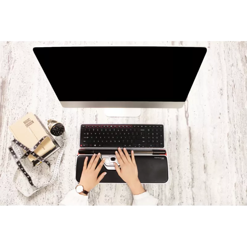 Contour Design RollerMouse Red Plus + Balance káblová, Full-Size (100 %), káblová, USB, QWERTY, čierna, myš v balení