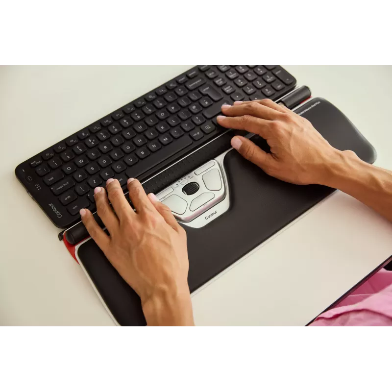 Podložka pod dlaň Contour Design RollerMouse Red Plus rozhranie