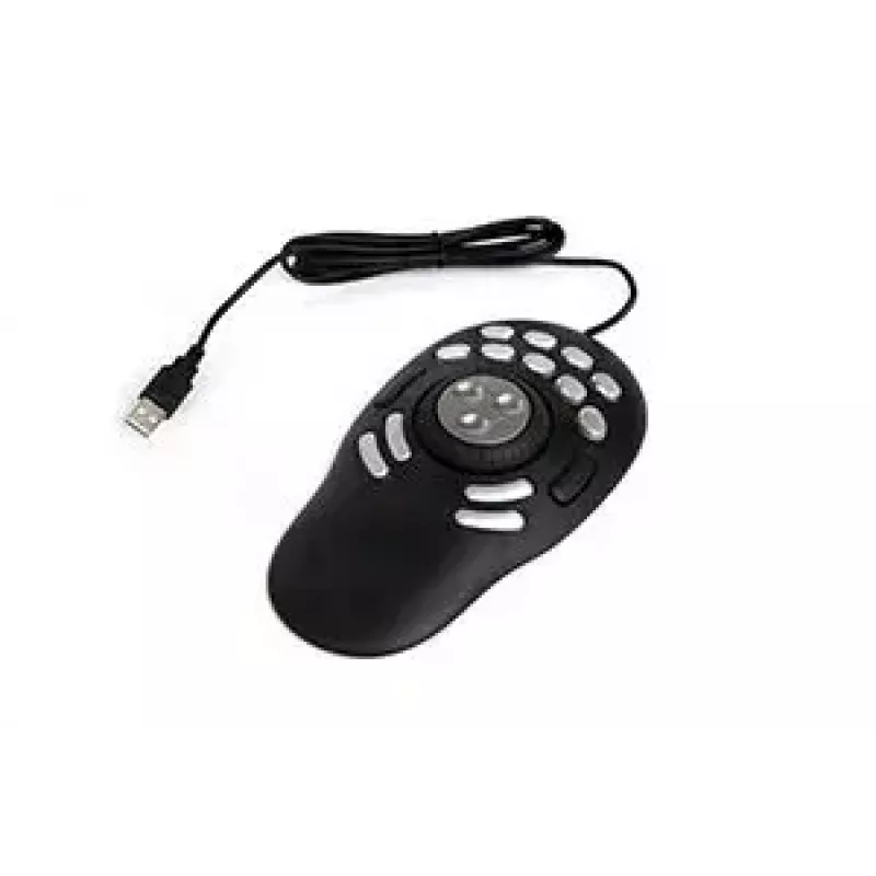 Multimediálny ovládač Contour PRO v2 – USB, strieborný/čierny, 43×77,5×11,5 mm