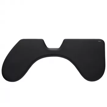 Podložka pod zápästie Contour Design RollerMouse opora ramena červená vegánska koža 135x600x23 mm
