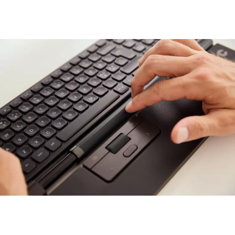 Contour Design RollerMouse Pro slim podložka pod zápästie z vegánskej kože, bezdrôtová