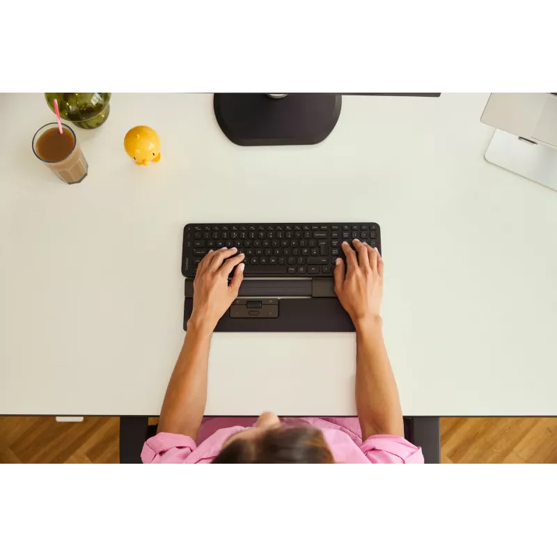 Contour Design SliderMouse Pro slim vegánska koža podložka pod zápästie bezdrôtová