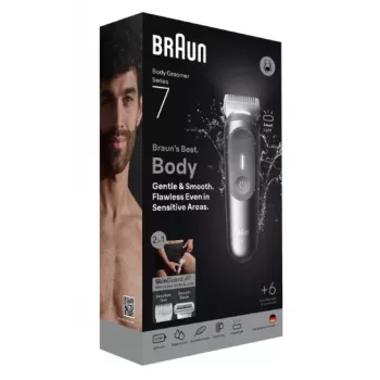 Body groomer Braun Series 7 BG7550 sivý Li-Ion batéria
