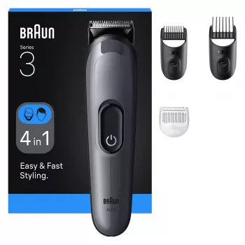 Braun AIO3500 zastrihávač/strojček na vlasy čierna, sivá 14 NiMH