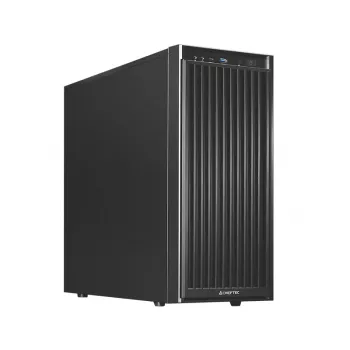 Počítačová skriňa CHIEFTEC BW-01B-OP midi tower ATX/ITX, podporuje 6×3,5 palca + 4×2,5 palca, 2×5,25 palca, vzadu 1×120 mm, SGCC, čierna, 200×510×465 mm