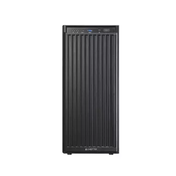 Počítačová skriňa CHIEFTEC BW-01B-OP midi tower ATX/ITX, podporuje 6×3,5 palca + 4×2,5 palca, 2×5,25 palca, vzadu 1×120 mm, SGCC, čierna, 200×510×465 mm