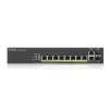 Zyxel GS2220-10HP-EU0101F sieťový switch managed L2 Gigabit Ethernet (10/100/1000) Power over Ethernet (PoE) čierny