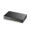 Zyxel GS2220-10HP-EU0101F sieťový switch managed L2 Gigabit Ethernet (10/100/1000) Power over Ethernet (PoE) čierny