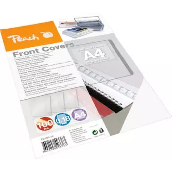 Peach 510013 predný obal na viazanie A4 transparentný 100 kusov