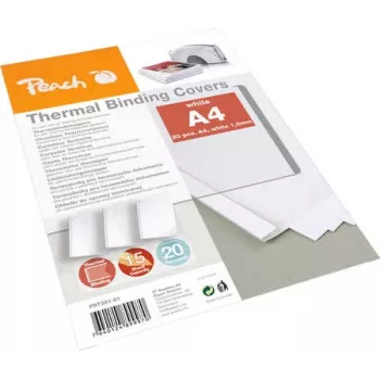 Peach 313312 zakladač na viazanie A4 biely 20 ks
