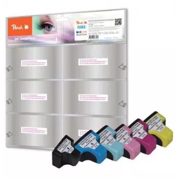 Peach 319010 Kompatibilný atrament MultiPackPlus pre HP 363XL, 6-farebný