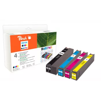 Peach PI300-750 atramentová kazeta 4 ks kompatibilná vysoká (XL) výťažnosť čierna, azúrová, purpurová, žltá
