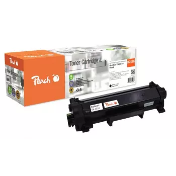 Peach tonervý modul čierny, kompatibilný s Brother TN-2510, 1200 strán, čierny, 1 ks