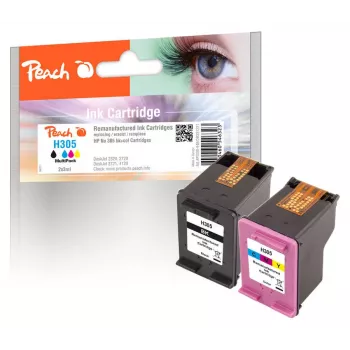 Peach PI300-948 atramentová kazeta 2 ks kompatibilná čierna, purpurová, žltá, azúrová