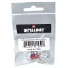 Intellinet Keystone jack, Cat6, UTP, LSA, biela, plochá, biela, RJ-45, konektor samica, 22/26, Cat6