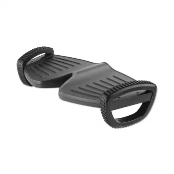 Manhattan podnožka/hojdačka, zvýšenie komfortu a produktivity pod pracovným stolom, dva hojdacie pohyby, 277 x 502 mm, štruktúrovaný povrch, čierna, doživotná záruka