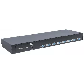 Intellinet modulárny 8-portový VGA KVM prepínač, použitie s číslami produktov 507622, 507738, 507981, 507998, 508025, 508032, 508049 a 508056