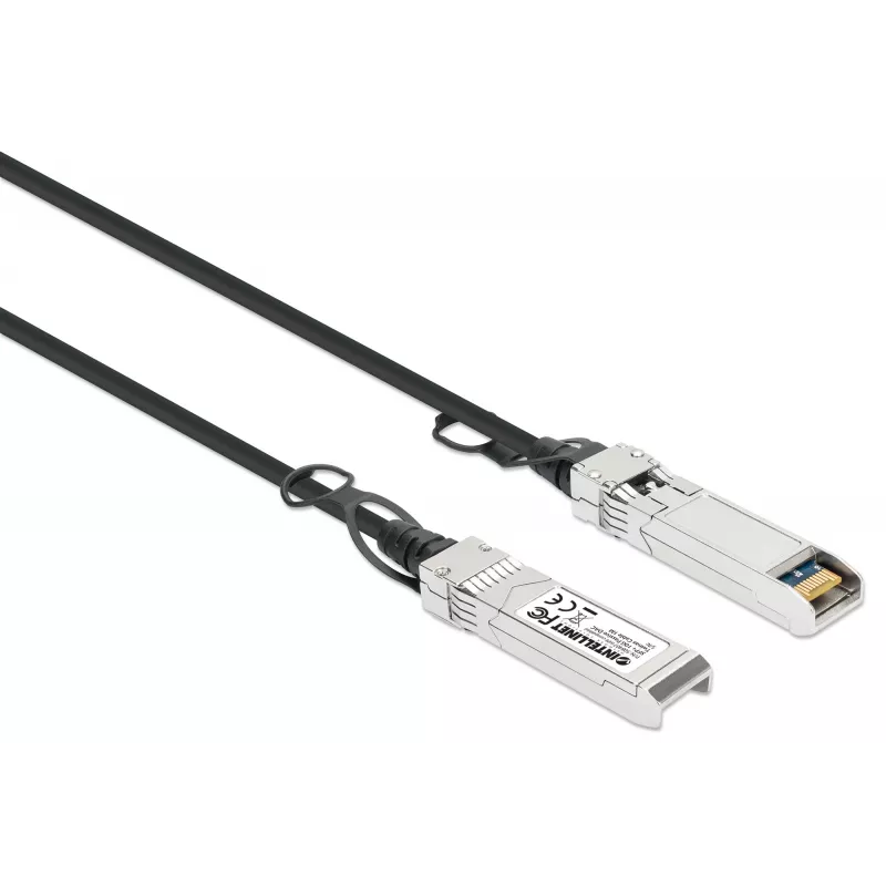 Intellinet 1 m 10G SFP+ pasívny Direct Attach Copper Twinax kábel 30AWG kompatibilný s HP J9281B