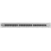 Intellinet patch panel, Cat6, FTP, 24-port, 1U, tienený, 90° Top-Entry LSA lišty, sivý