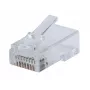 Intellinet 791090 drôtový spoj RJ45 transparentný
