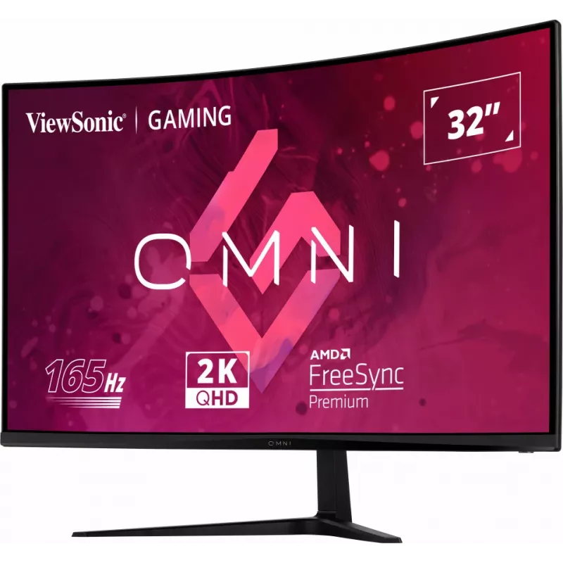 Viewsonic VX Series VX3218C-2K počítačový monitor 81,3 cm (32 inch) 2560 x 1440 pixelov Quad HD LED čierny