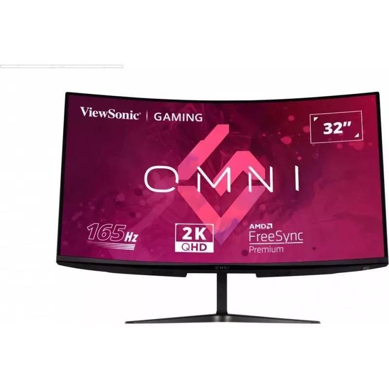 Viewsonic VX Series VX3218C-2K počítačový monitor 81,3 cm (32 inch) 2560 x 1440 pixelov Quad HD LED čierny