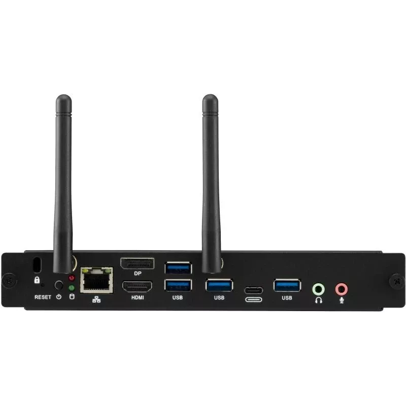 Viewsonic VPC35-W53-G1 PC/workstation Intel® Core™ i5 i5-1240P 8 GB DDR4-SDRAM 256 GB SSD Windows 11 Pro slot-in PC mini PC čierna