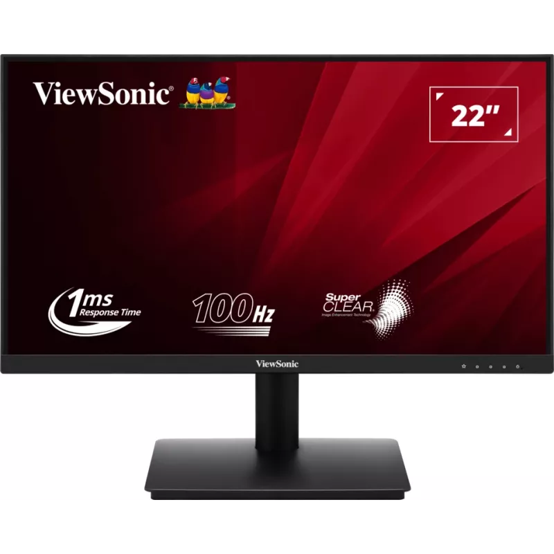 Viewsonic VA220-H počítačový monitor 55,9 cm (22 inch) 1920 x 1080 pixelov Full HD LED čierny