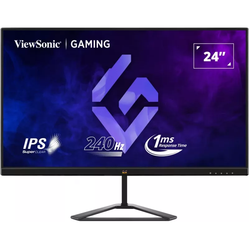 Viewsonic VX Series VX2479A-HD-PRO počítačový monitor 61 cm (24 inch) 1920 x 1080 pixelov Full HD LED čierny