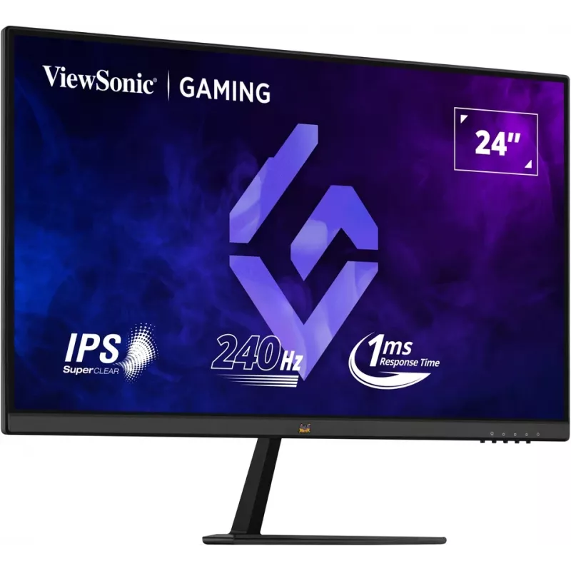 Viewsonic VX Series VX2479A-HD-PRO počítačový monitor 61 cm (24 inch) 1920 x 1080 pixelov Full HD LED čierny